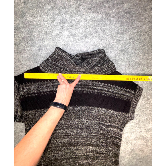 Coldwater Creek Flecked Tweed‑Look Cowl Sweater Size M (10‑12) - Picture 8 of 8